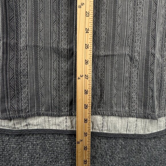 Tommy Bahama 2XL Tiki Gray Silk Button Up Shirt Short Sleeve Hawaii Adult Men - Picture 4 of 15